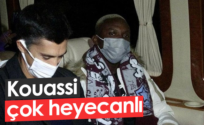 Kouassi çok heyecanlı