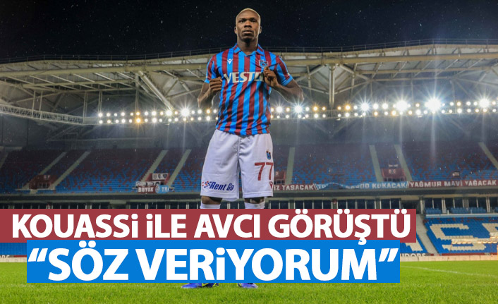 Kouassi ile Abdullah Avcı görüştü: Söz veriyorum...