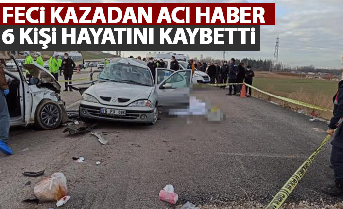Feci kazadan acı haber geldi! 6 kişi hayatını kaybetti