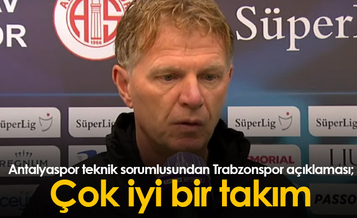 Groenendijk:Trabzonspor çok iyi bir takım