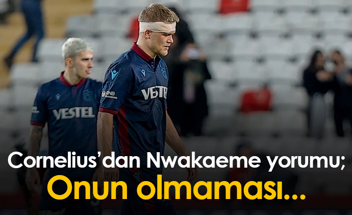 Cornelius’tan maç sonu açıklaması: “Birbirimize destek olamadık”