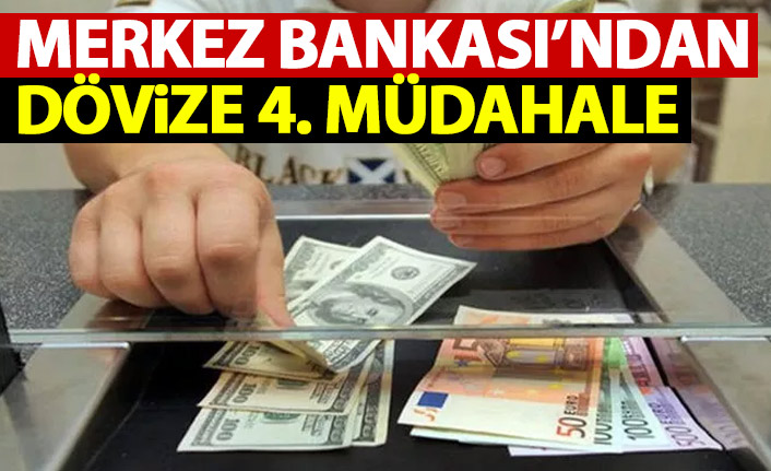 Merkez Bankası'ndan piyasaya müdahale!