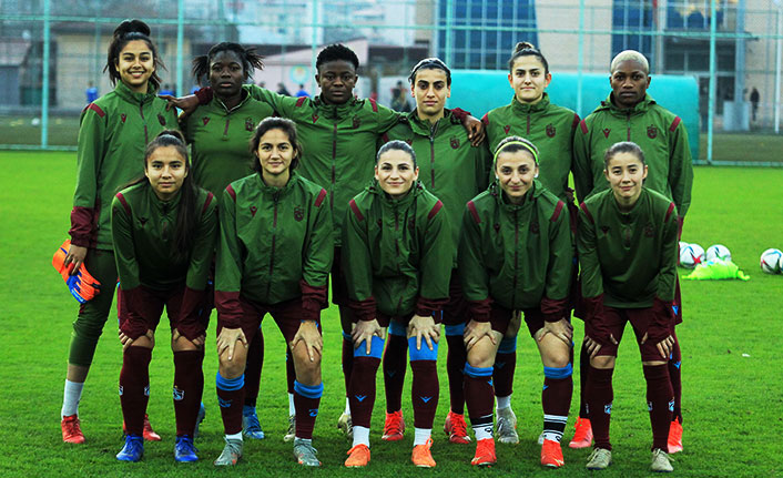 Trabzonspor Kadın takımı da iddialı
