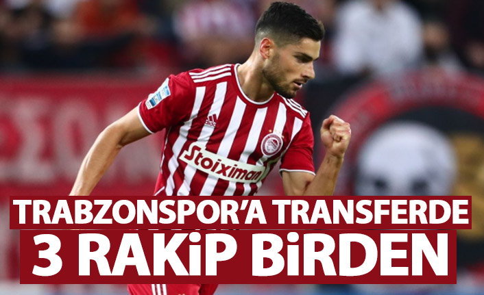 Trabzonspor'a transferde 3 rakip birden