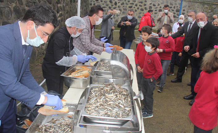 Vakfıkebir'de hamsi şenliği