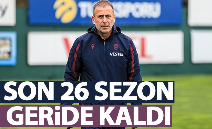 Trabzonspor son 26 sezonun en iyisi!