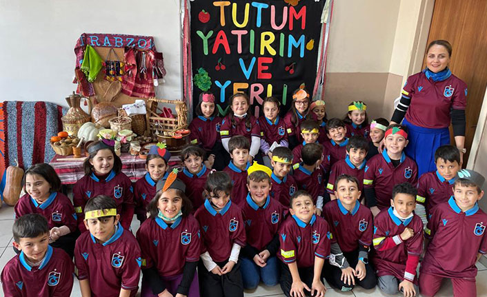 Yerli Malı haftasında Trabzonspor forması mutluluğu