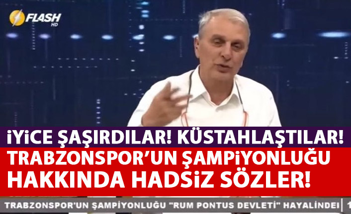 Trabzonspor'un şampiyonluğu hakkında küstah yazı!