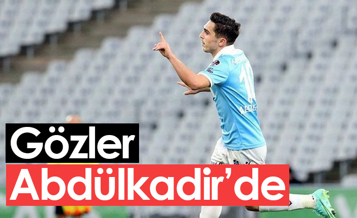 Trabzonspor'da gözler Abdülkadir'de
