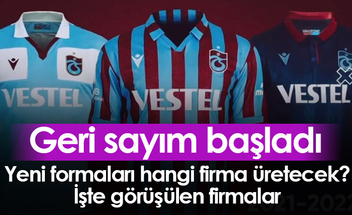 Trabzonspor'un yeni forma üreticisi hangi firma olacak?