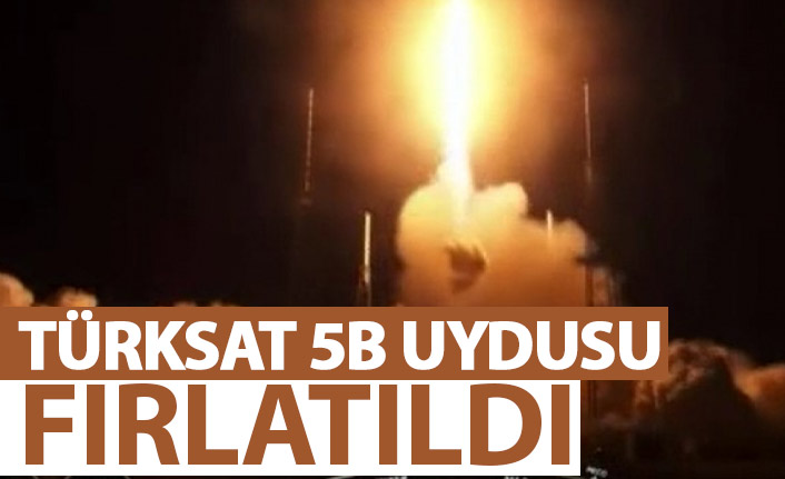 TÜRKSAT 5B uydusu fırlatıldı