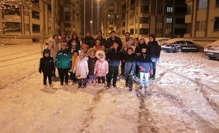 Bayburt’ta kar yağışı hayatı olumsuz etkiledi