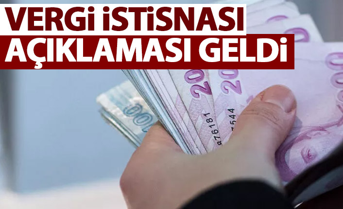 AK Parti'den 'vergi istisnası' açıklaması!