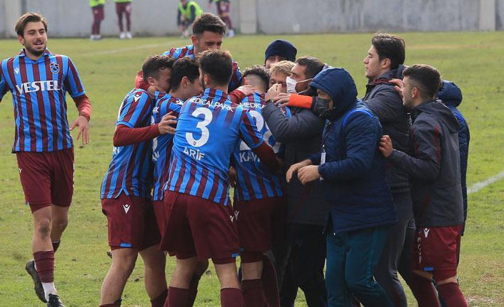 Trabzonspor'un gençleri galip