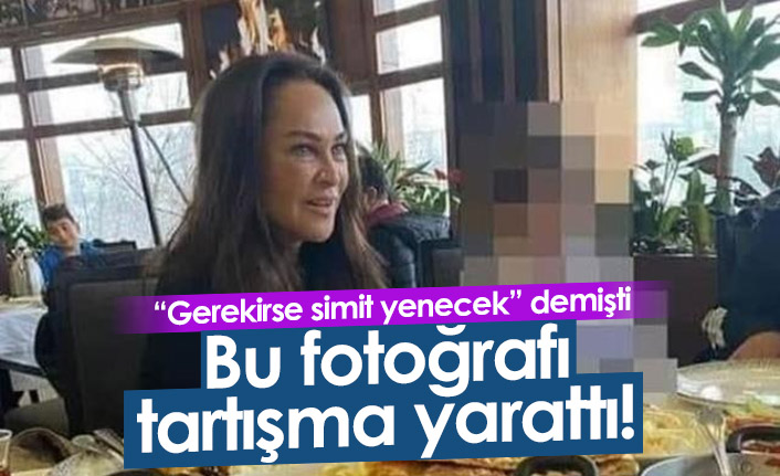 "Gerekirse simit yenecek" diyen Hülya Avşar'ın fotoğrafı gündem oldu!