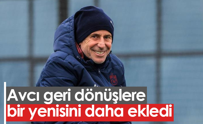 Trabzonspor'dan bir geri dönüş daha