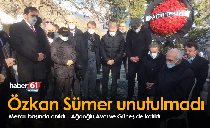 Trabzonspor efsanesi Özkan Sümer mezarı başında anıldı