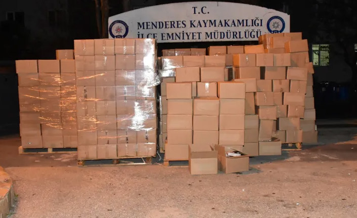 10 ton kaçak tütün ele geçirildi