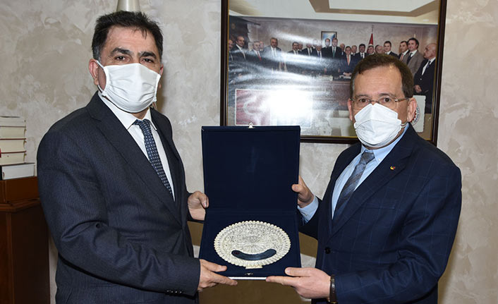 Başsavcı Yalçın'dan TTSO'ya ziyaret