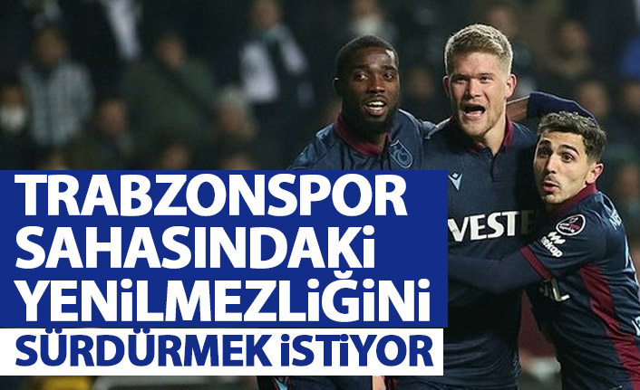 Trabzonspor iç saha serisi için sahada