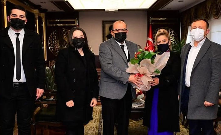 Ucim Derneğinden vali İsmail Ustaoğlu’na ziyaret