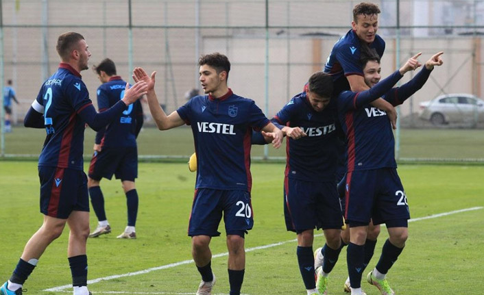 Trabzonspor U19 takımı Başakşehir karşısında galip