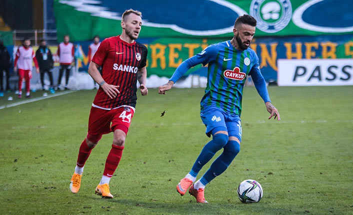 Çaykur Rizespor Sahasında Gaziantep FK’ya Penaltı Golüyle Yenüild