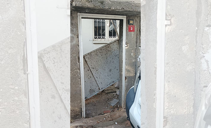 Adıyaman'da hırsızlar bir evin bahçe kapısını çaldılar!