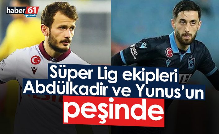 Süper Lig ekipleri Abdülkadir Parmak ve Yunus Mallı’nın peşinde