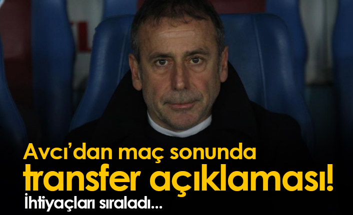 Abdullah Avcı: “Trabzonspor’un olduğu her yerde yarış vardır”