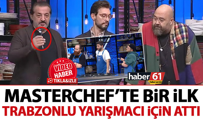 MasterChef'te bir ilk! Trabzonlu yarışmacı için kaşık attı! Tahsin Küçük Kimdir?