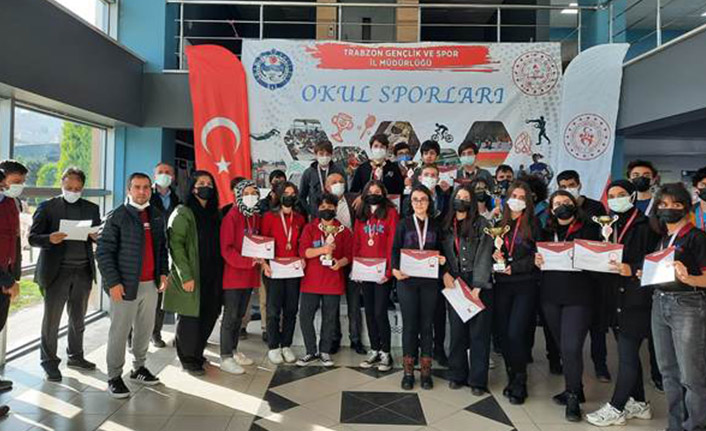 Trabzon'da şampiyonlar belli oldu