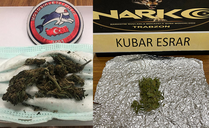 Trabzon’da uyuşturucu operasyonu! 5 kişi yakalandı