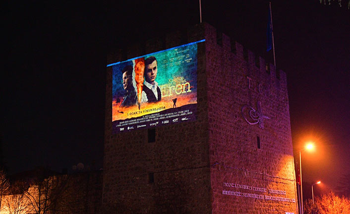 Eren'in filminin fragmanı Trabzon'da kale surlarında