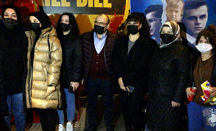 Trabzon'da 'Kesişme; İyi ki Varsın Eren' filmine yoğun ilgi