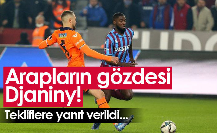 Trabzonspor'da Djaniny'e Arap kancası