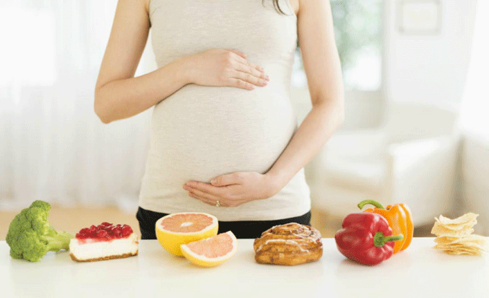 Gebelik döneminde beslenmeye dikkat!