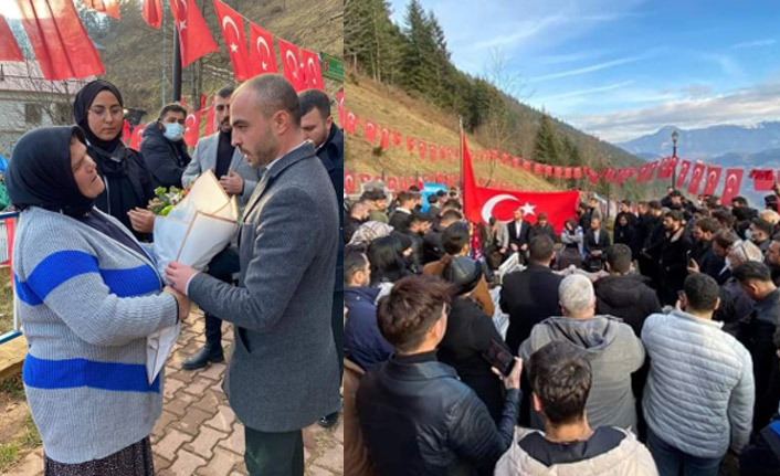 Ülkü Ocakları'ndan Eren Bülbül'ün mezarına ziyaret