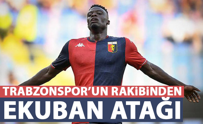 Trabzonspor'un rakibinden Ekuban atağı!