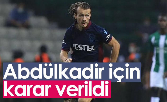 Trabzonspor'dan Abdülkadir Parmak'a transfer izni