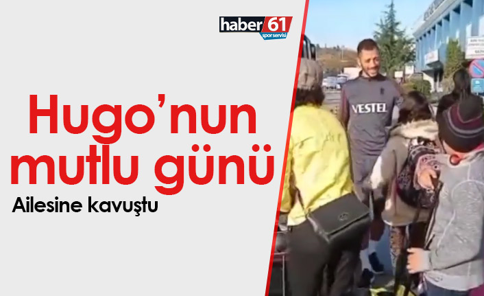 Vitor Hugo ailesine kavuştu