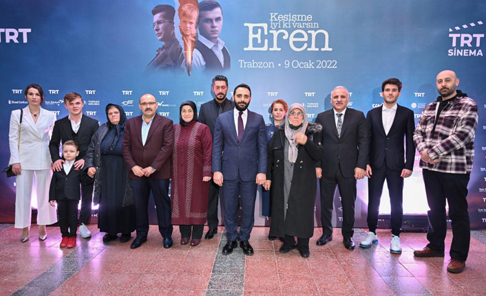 “Kesişme; İyi ki Varsın Eren”in Trabzon özel gösterimi gerçekleştirildi