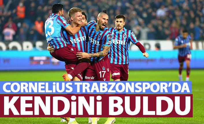 Cornelius Trabzonspor ile kendini buldu