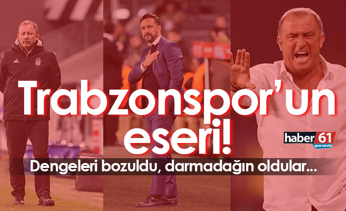 Trabzonspor, Beşiktaş, Fenerbahçe ve Galatasaray'ı dağıttı!
