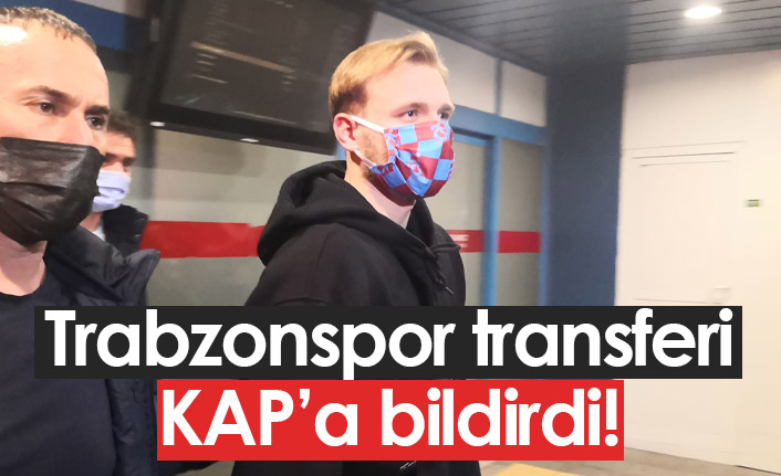 Trabzonspor Puchacz'ı KAP'a bildirdi