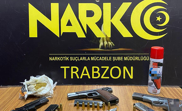 Trabzon’da uyuşturucu operasyonu! 7 kişi yakalandı