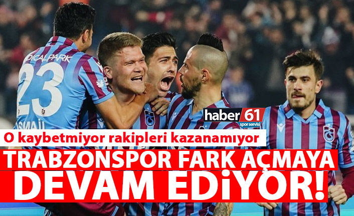 Trabzonspor için çok karlı hafta! Fark açılmaya devam ediyor