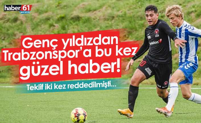 Trabzonspor'a Doğuhan Aral Şimşir'den bu kez güzel haber
