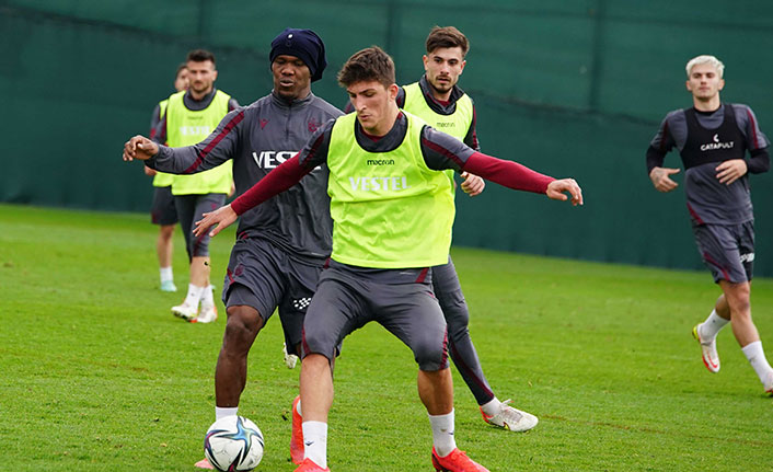 Trabzonspor, DG Sivasspor maçı hazırlıklarını sürdürdü