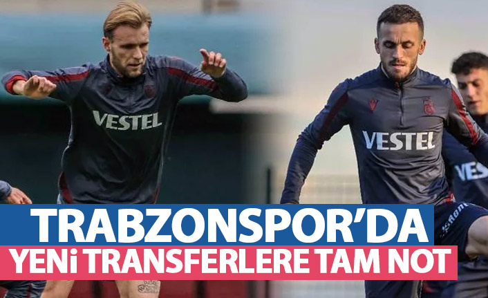 Trabzonspor'da yeni transfere tam not